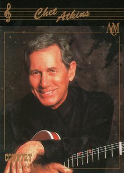 1992 Collect-A-Card Country Classics #11 Chet Atkins Front