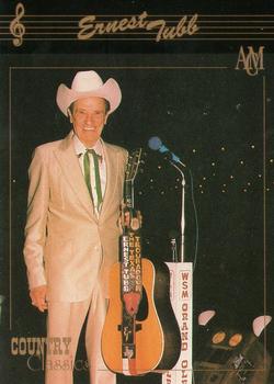 1992 Collect-A-Card Country Classics #28 Ernest Tubb Front
