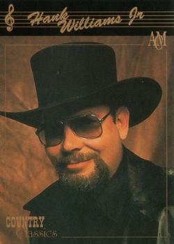 1992 Collect-A-Card Country Classics #49 Hank Williams Jr. Front