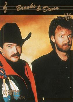 1992 Collect-A-Card Country Classics #6 Brooks & Dunn Front