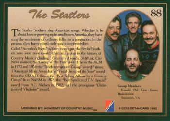 1992 Collect-A-Card Country Classics #88 The Statlers Back