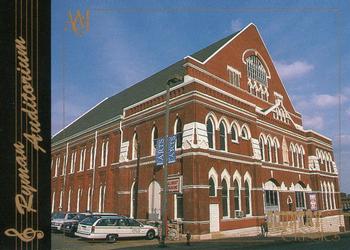 1992 Collect-A-Card Country Classics #98 Ryman Auditorium Front