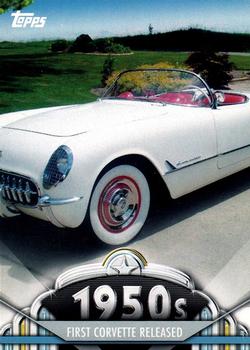 2011 Topps American Pie #35 First Corvette released Front