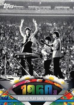 2011 Topps American Pie #90 Beatles Play Shea Stadium Front