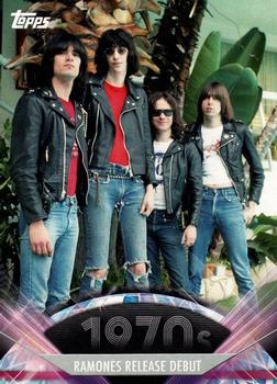 2011 Topps American Pie #123 Ramones release debut Front
