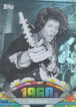 2011 Topps American Pie - Foil #100 Jimi Hendrix Front