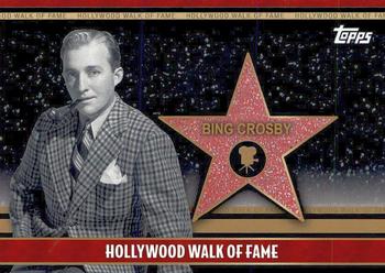 2011 Topps American Pie - Hollywood Walk of Fame #HWF-2 Bing Crosby Front