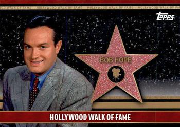 2011 Topps American Pie - Hollywood Walk of Fame #HWF-3 Bob Hope Front