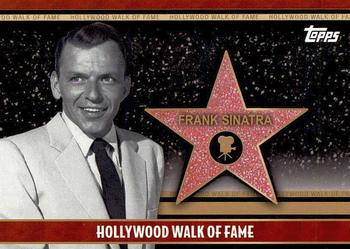2011 Topps American Pie - Hollywood Walk of Fame #HWF-10 Frank Sinatra Front