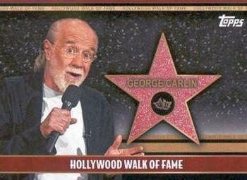 2011 Topps American Pie - Hollywood Walk of Fame #HWF-14 George Carlin Front