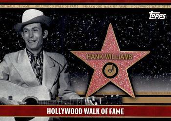 2011 Topps American Pie - Hollywood Walk of Fame #HWF-15 Hank Williams Front