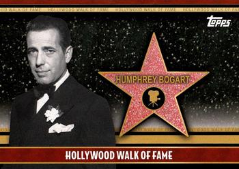 2011 Topps American Pie - Hollywood Walk of Fame #HWF-16 Humphrey Bogart Front