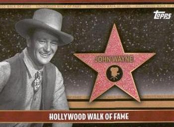 2011 Topps American Pie - Hollywood Walk of Fame #HWF-21 John Wayne Front