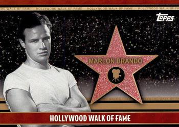 2011 Topps American Pie - Hollywood Walk of Fame #HWF-26 Marlon Brando Front
