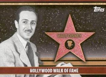 2011 Topps American Pie - Hollywood Walk of Fame #HWF-30 Walt Disney Front