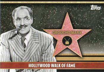 2011 Topps American Pie - Hollywood Walk of Fame #HWF-32 Groucho Marx Front