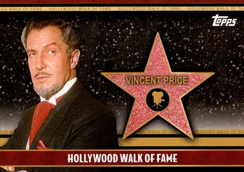 2011 Topps American Pie - Hollywood Walk of Fame #HWF-35 Vincent Price Front
