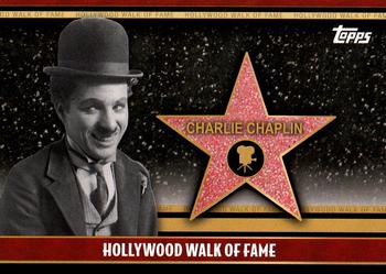 2011 Topps American Pie - Hollywood Walk of Fame #HWF-38 Charlie Chaplin Front