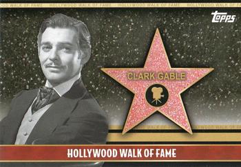 2011 Topps American Pie - Hollywood Walk of Fame #HWF-39 Clark Gable Front