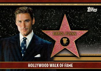 2011 Topps American Pie - Hollywood Walk of Fame #HWF-41 Errol Flynn Front