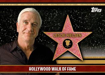 2011 Topps American Pie - Hollywood Walk of Fame #HWF-47 Leslie Nielsen Front