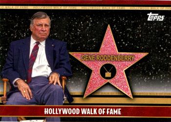 2011 Topps American Pie - Hollywood Walk of Fame #HWF-13 Gene Roddenberry Front