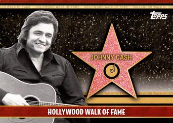 2011 Topps American Pie - Hollywood Walk of Fame #HWF-22 Johnny Cash Front