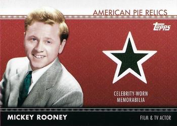 2011 Topps American Pie - Relics #APR-1 Mickey Rooney Front