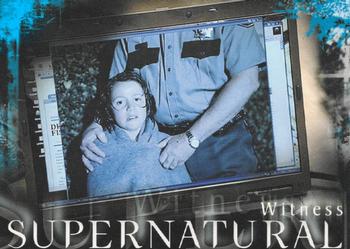 2006 Inkworks Supernatural Season 1 #7 Witness Front