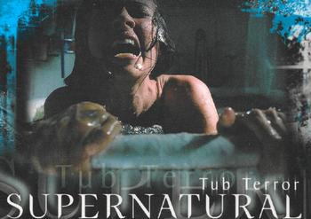 2006 Inkworks Supernatural Season 1 #8 Tub Terror Front