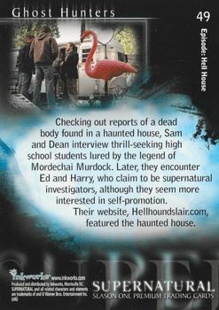 2006 Inkworks Supernatural Season 1 #49 Ghost Hunters Back