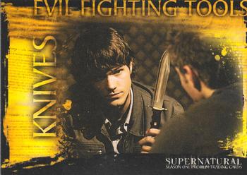2006 Inkworks Supernatural Season 1 #69 Knives Front