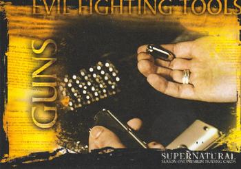 2006 Inkworks Supernatural Season 1 #71 Guns Front