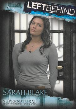 2006 Inkworks Supernatural Season 1 #81 Sarah Blake Front
