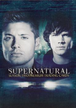 2007 Inkworks Supernatural Season 2 #1 Supernatural Season Two Title Card Front