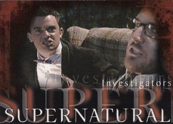 2008 Inkworks Supernatural Season 3 #37 Investigators Front