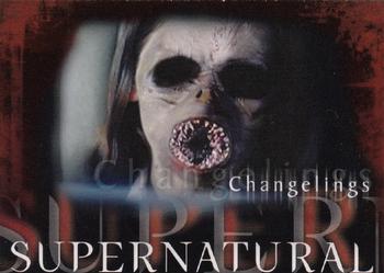 2008 Inkworks Supernatural Season 3 #5 Changelings Front