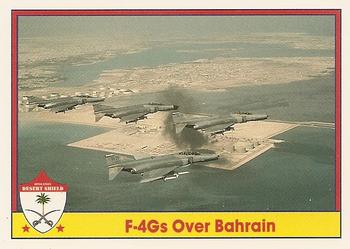 1991 Pacific Operation Desert Shield #107 F-4Gs Over Bahrain Front