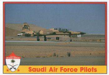 1991 Pacific Operation Desert Shield #109 Saudi Air Force Pilots Front