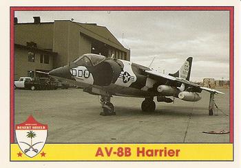 1991 Pacific Operation Desert Shield #110 AV-8B Harrier Front