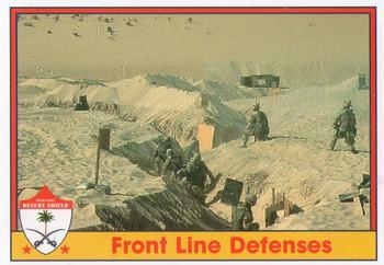 1991 Pacific Operation Desert Shield #12 Front Line Defenses Front