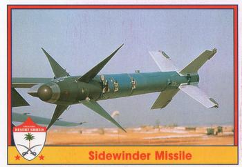 1991 Pacific Operation Desert Shield #15 Sidewinder Missile Front