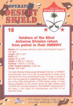 1991 Pacific Operation Desert Shield #18 Returning from Patrol Back
