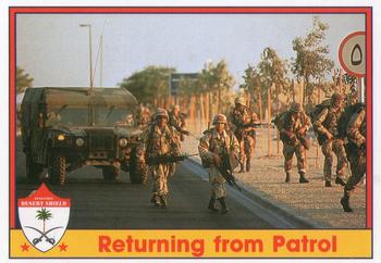 1991 Pacific Operation Desert Shield #18 Returning from Patrol Front