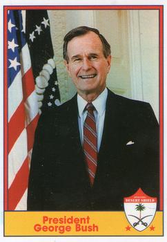 1991 Pacific Operation Desert Shield #1 President George Bush Front