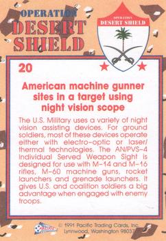 1991 Pacific Operation Desert Shield #20 