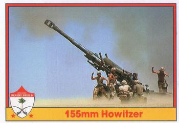1991 Pacific Operation Desert Shield #38 155mm Howitzer Front