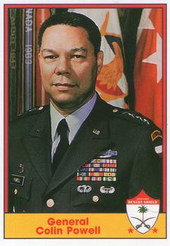 1991 Pacific Operation Desert Shield #3 General Colin Powell Front