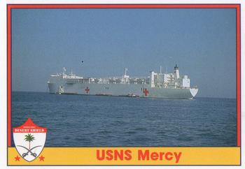 1991 Pacific Operation Desert Shield #53 USNS Mercy Front