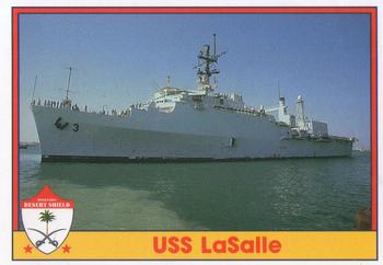 1991 Pacific Operation Desert Shield #55 USS LaSalle Front